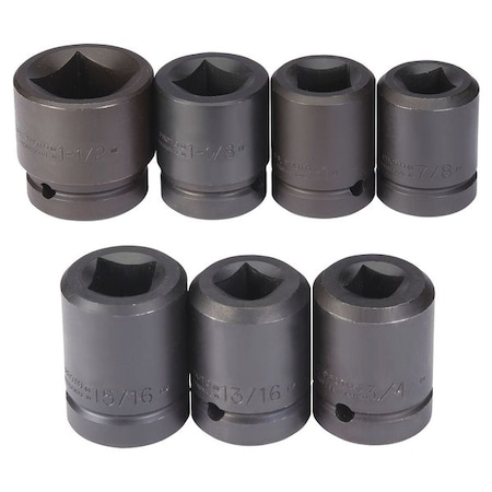 Impact Socket Set 7 pcs. by USA Proto Socket Sets