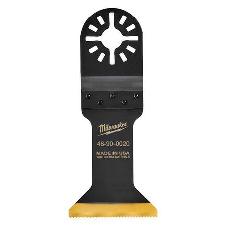 Oscillating TiN Blade 1 3/4 in. by USA Milwaukee Oscillating Tool Accessories
