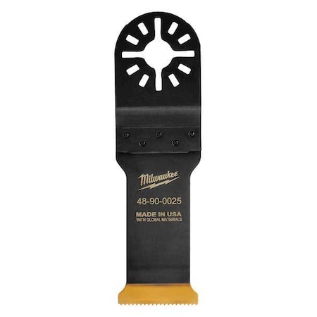 Oscillating TiN Blade 1 1/8 in. by USA Milwaukee Oscillating Tool Accessories