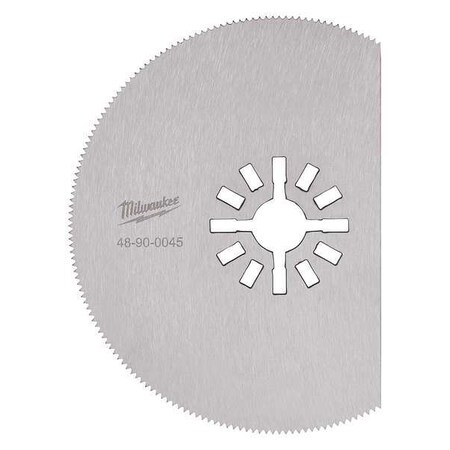 Oscillating Segment Blade 3 1/8 in. by USA Milwaukee Oscillating Tool Accessories