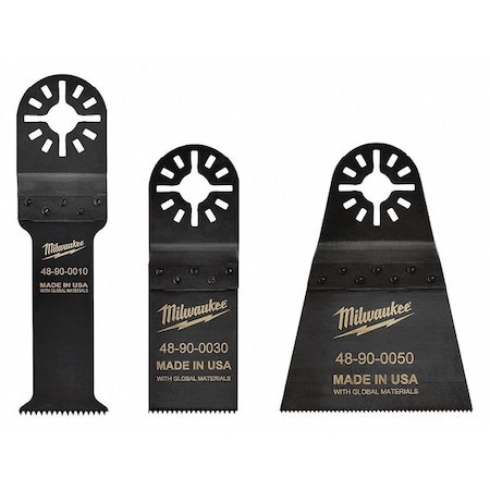 Oscillating Blade Kit 1 1/4 in 2 1/2 in by USA Milwaukee Oscillating Tool Accessories