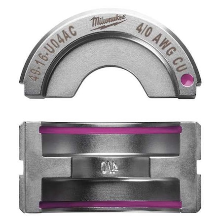 Crimping Tool Die 4/0 Purple by USA Milwaukee Crimping Tool Dies