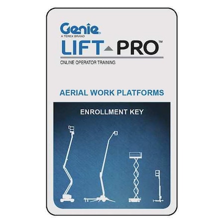 Aerial Work Platform Course Access Card by USA Genie Cordless Power Tool Accessories