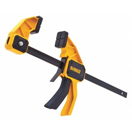 12" One Handed Trigger Clamp Large 3 1/4" Deep by USA Dewalt Bar & Pipe Clamps