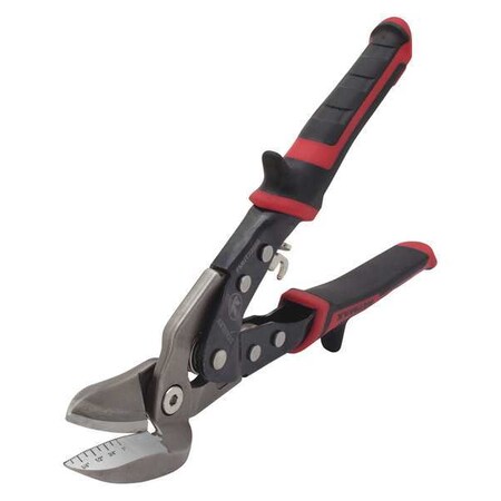 Cut Snip 1 1/4 in. Cutting L Red/Black by USA Stanley Metal Cutting Snips & Sheet Metal Tools