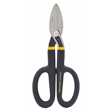 Tinners Snip 2 7/16 in. Cutting L Black by USA Stanley Metal Cutting Snips & Sheet Metal Tools