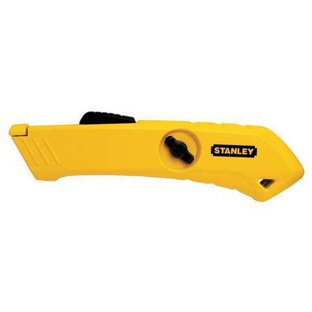 Safety Knife 6 1/2 in. Black/Yellow by USA Stanley Utility Knives
