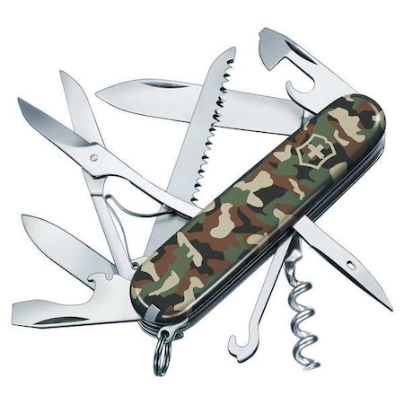 Multi Tool Knife 9 Tool 15 Funct GrnCamo by USA Victorinox Multi tool Pliers