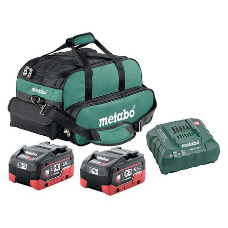 Battery Pack 18V 5.5Ah Li Ion by USA Metabo Cordless Power Tool Accessories