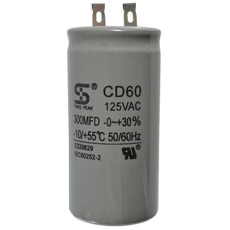 Capacitor 300uF/125v by USA Dayton Power Tool Parts