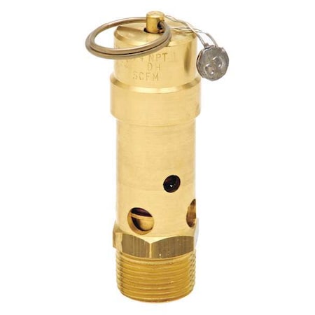 Air Safety Valve 3/4 In let 225 psi by USA Control Devices Pneumatic Safety Valves