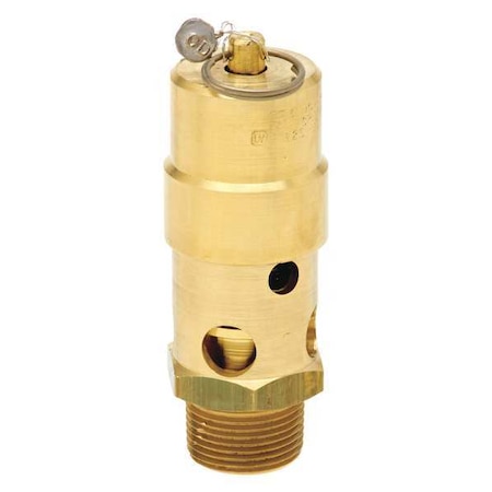 Air Safety Valve 1 1/4 In let 100 psi by USA Control Devices Pneumatic Safety Valves