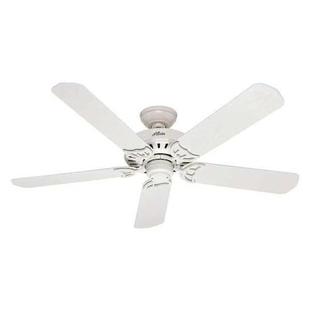 52" Decorative Ceiling Fan White 3 Speed by Hunter in US