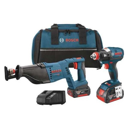 Cordless Combo Kit Brushless 1/4 in. by USA Bosch Cordless Power Tool Combination Kits