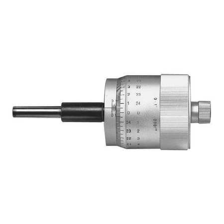Mitutoyo Micrometer Head 0 to 1 in. Flat Technical Info