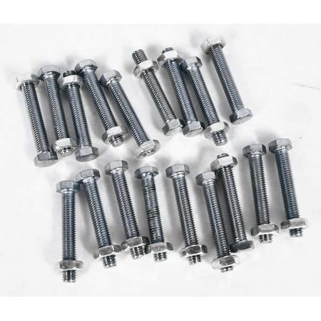 Bolt with Nut Kit 1/3 to 1 3/4 In PK18 by USA Value Brand Power Tool Parts