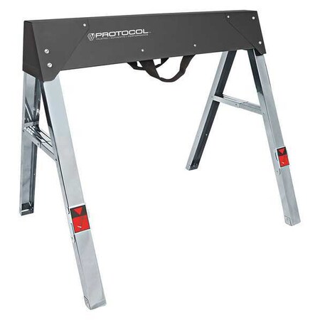 Sawhorse 35 3/64 in. Steel by USA Protocol Sawhorses & Work Stands