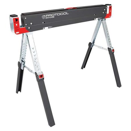 Sawhorse Work Table 42 9/64 in. Steel by USA Protocol Sawhorses & Work Stands