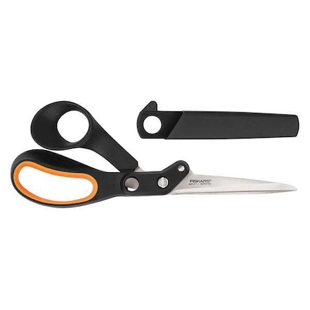 Shears 8 in. SS Carpet and Heavy Fabric by USA Fiskars Snips Shears & Scissors