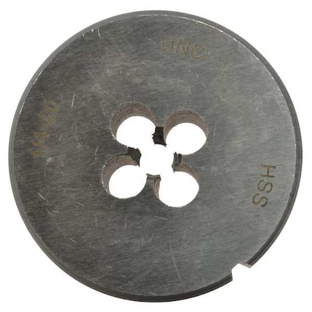 Die 1/4in 20NC Solid 1 1/2in O.D. by USA Westward Power Tool Parts