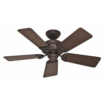 42" Decorative Ceiling Fan New Bronze/Dark Walnut/Medium Oak 3 Speed by Hunter in US