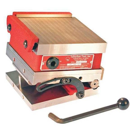 Mag. Sine Plate 6inL 6inW 4 5/8inH by USA Suburban Angle Pitch & Slope Locators