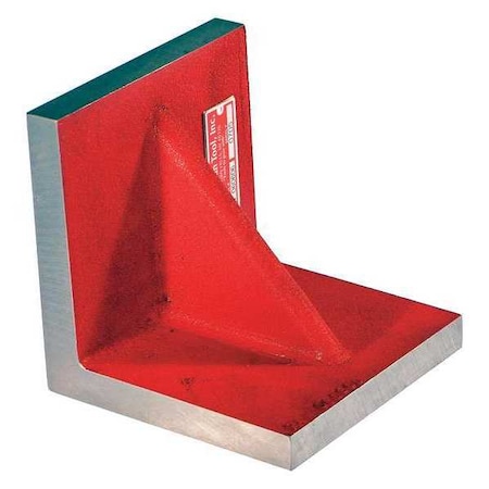 Webbed Angle Plate 10inD 10inH Ground by USA Suburban Precision Measuring Surface Plates