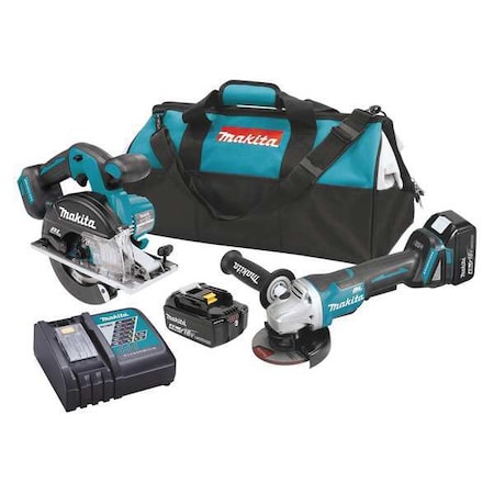 Cordless Combination Kit 2 Tools 18V Type XT266M by USA Makita Cordless Power Tool Combination Kits