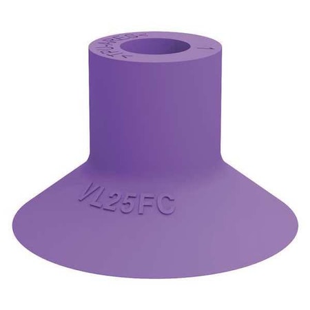 Suction Cup Purple 25mm Dia. 16mm H PK5 by USA Value Line Pneumatic Vacuum Pads