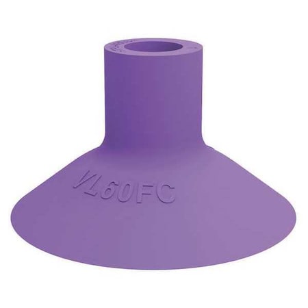 Suction Cup Purple 60mm Dia. 36mm H PK5 by USA Value Line Pneumatic Vacuum Pads