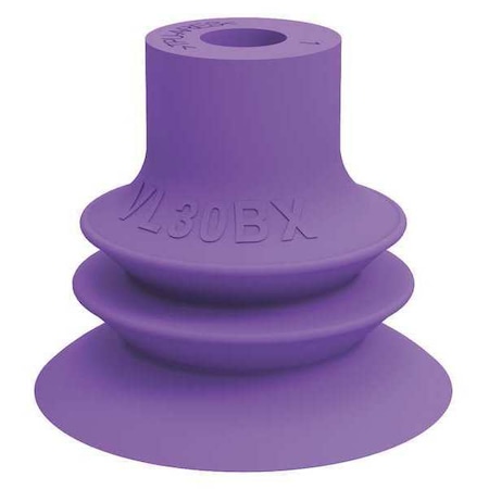 Suction Cup Purple 30mm Dia. 26mm H PK5 by USA Value Line Pneumatic Vacuum Pads