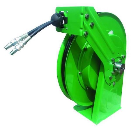 Hose Reel 1/2" 50 ft L 2000 psi by USA Speedaire Pneumatic Spring Return Hose Reels