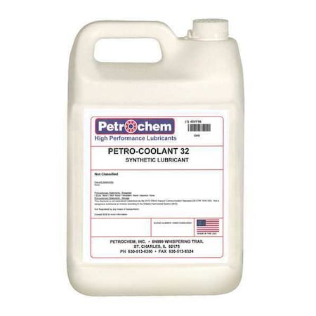 Compressor Oil 1 gal. Jug Synthetic Oil Type PETRO COOLANT 32 001 by USA Petrochem Air Compressor Oil