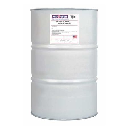 Compressor Oil 55gal Drum Synthetic Oil Type PETRO PLUS 46 055 by USA Petrochem Air Compressor Oil