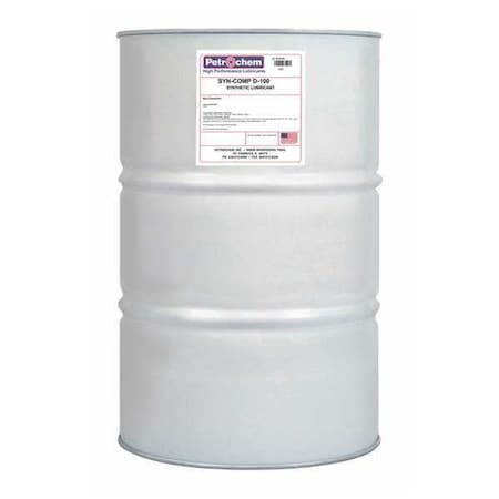 Compressor Oil 55gal Drum Synthetic Oil Type SYN COMP D 100 055 by USA Petrochem Air Compressor Oil