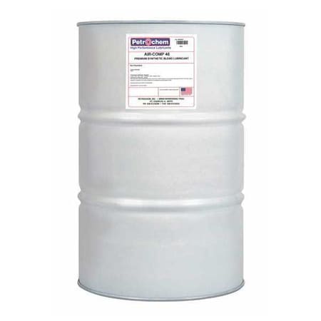 Compressor Oil 55gal Drum Semi Synthetic by USA Petrochem Air Compressor Oil