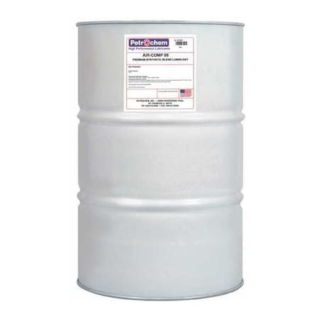 Compressor Oil 55gal Drum Semi Synthetic Type AIR COMP 68 055 by USA Petrochem Air Compressor Oil