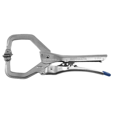 Locking C Clamp 12" 3 37/64" Cap. by USA Westward Locking Clamps