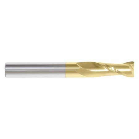 End Mill 3/16 in. 2 Flutes TiN by USA Monster Carbide End Mills