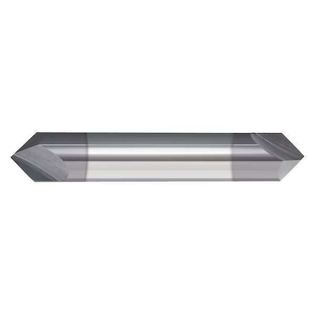 Chamfer End Mill 1/4 in. Dia Carbide 209 Type 209 292250B by USA Monster Carbide End Mills
