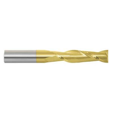 End Mill 1 in.2 Flutes TiN Type 216 001091 by USA Monster Carbide End Mills