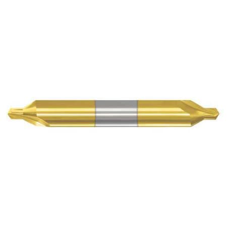 Center Drill 3 1/4 in.L TiN Size #5 by USA Monster Carbide Tipped Drill Bits