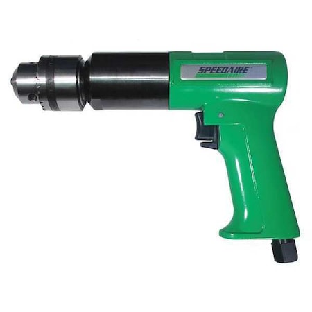 Air Drill Pistol 90 psi 1/2 in. by USA Speedaire Air Drills