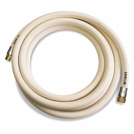 3/4" ID x 25 ft EPDM Coupled Hose WT by USA Sani Lav Air Compressor Industrial Hoses