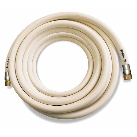 3/4" ID x 50 ft EPDM Coupled Hose WT by USA Sani Lav Air Compressor Industrial Hoses