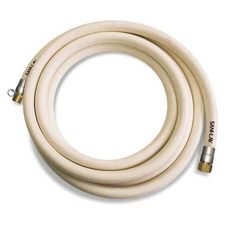 3/4" ID x 25 ft EPDM Coupled Hose WT Type H25WS by USA Sani Lav Air Compressor Industrial Hoses