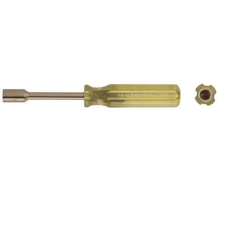 Nut Driver 3/8 in Solid Fluted 3 7/16 in by USA Ampco Nut Drivers