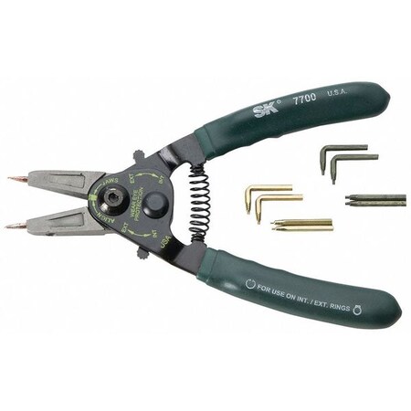 Retaining Ring Plier Set 11 Pieces by USA SK Retaining & Lock Ring Pliers
