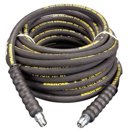 Enerpac Hydraulic High Pressure Hoses Hydraulic Hose Rubber 3/8 50 Ft USA Supply                                                            