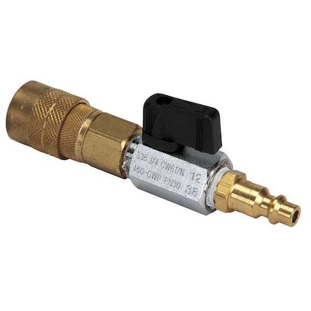 Shut Off Valve Inline by USA Simplex Pneumatic System Lifting Bag Accessories